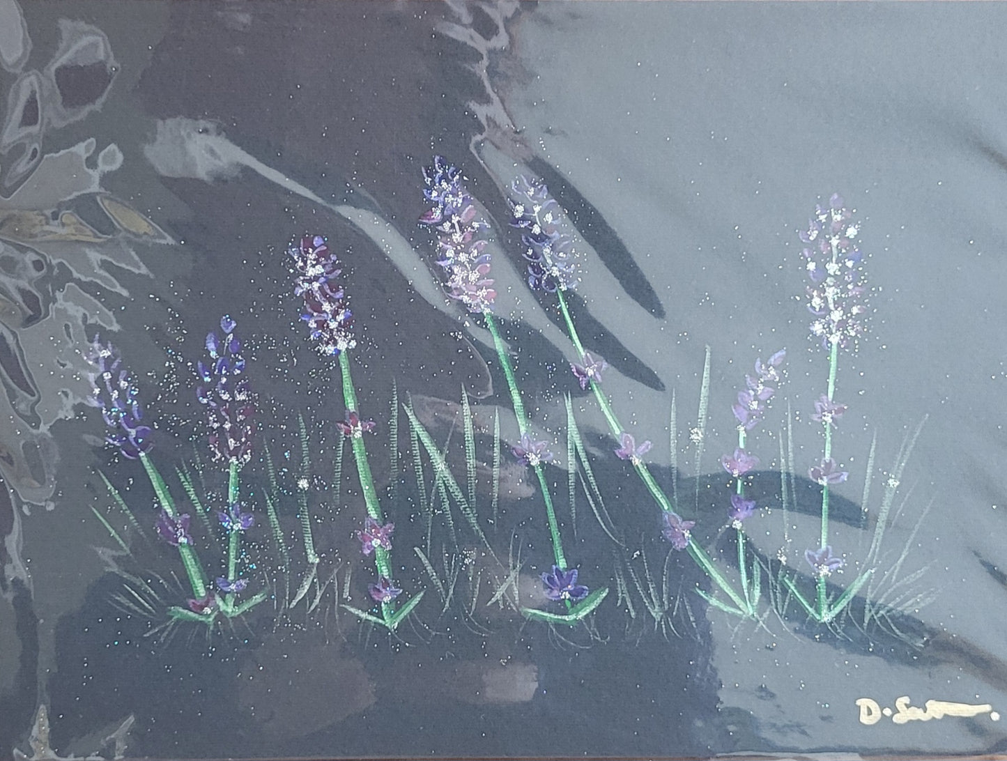 Lavender Glitter