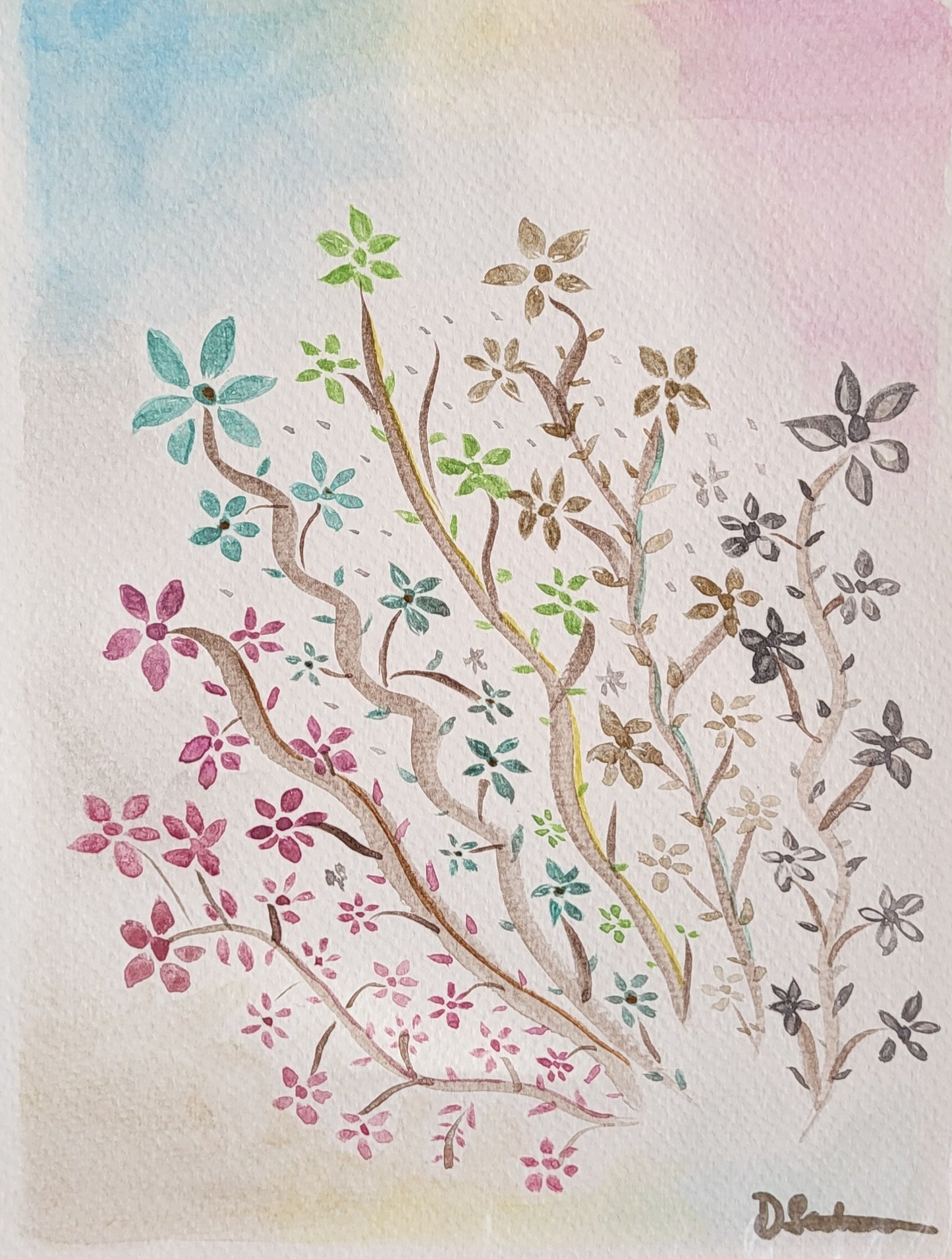Rainbow Flower