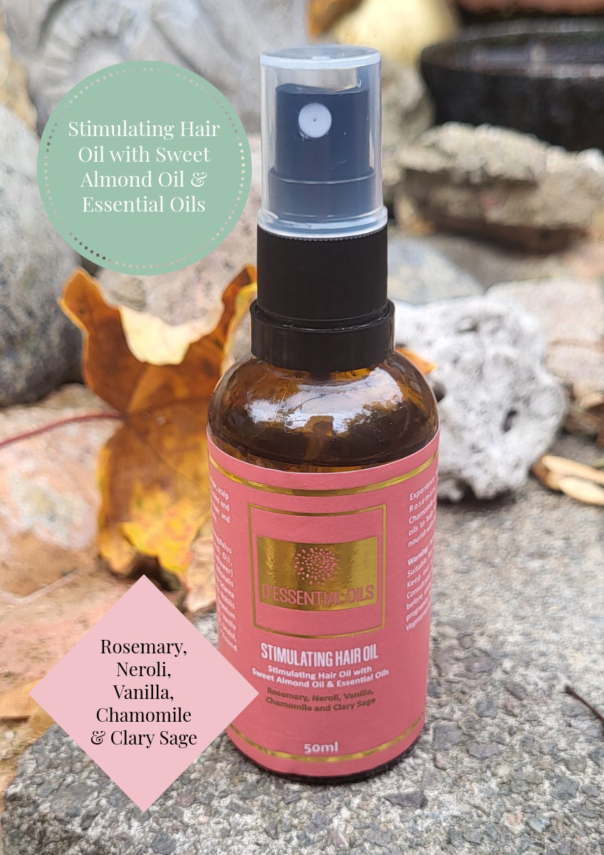 D'Essential Oils - Stimulating Hair Oil